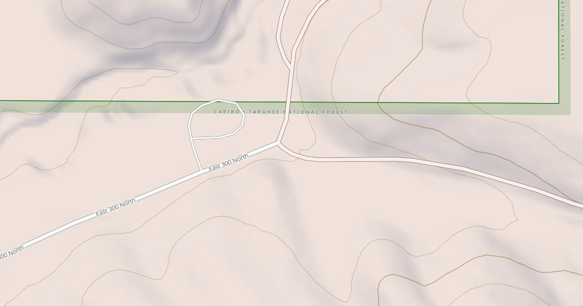 Map preview of THIRD CREEK