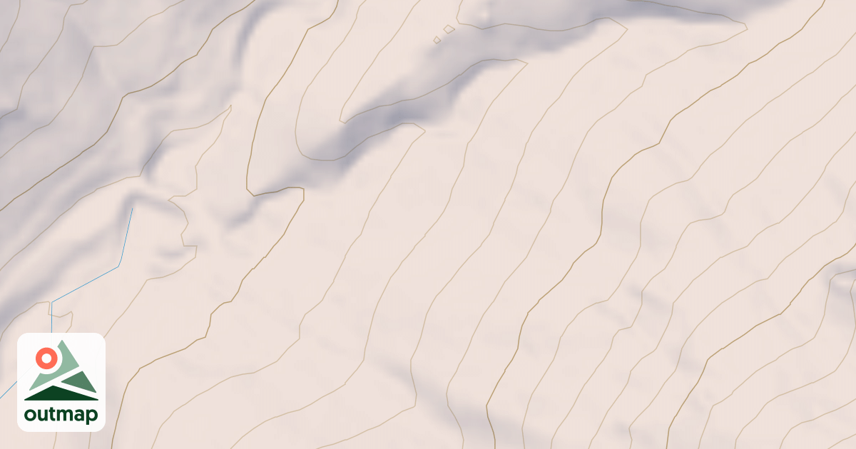 Map of CANYON SPUR NORTH