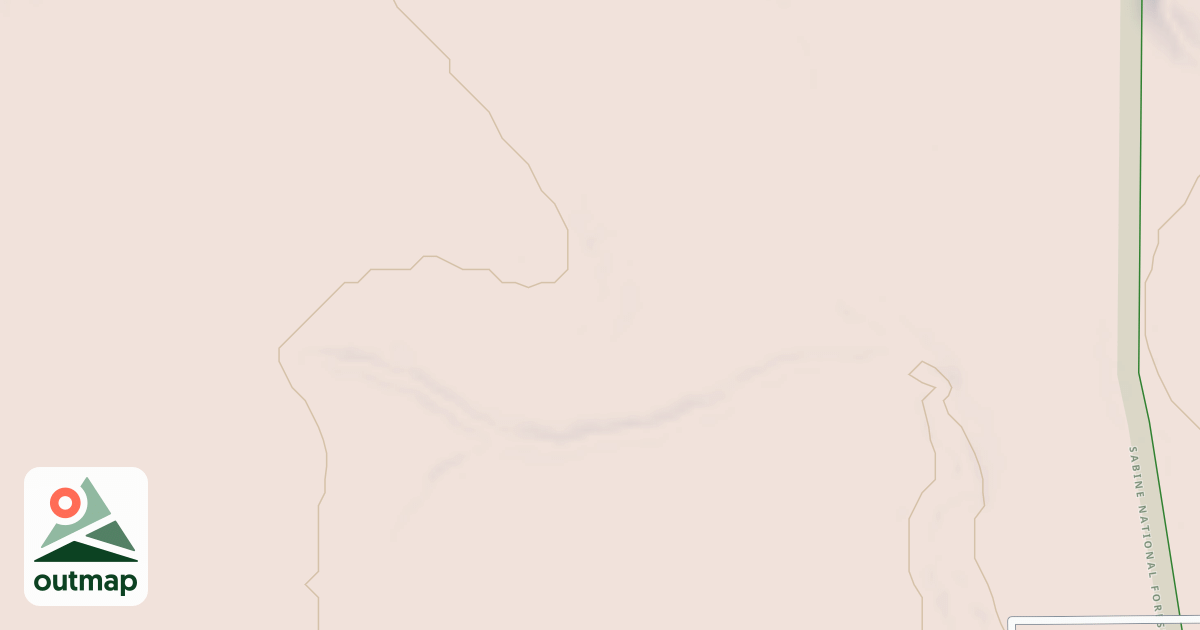Map of LICK BRANCH