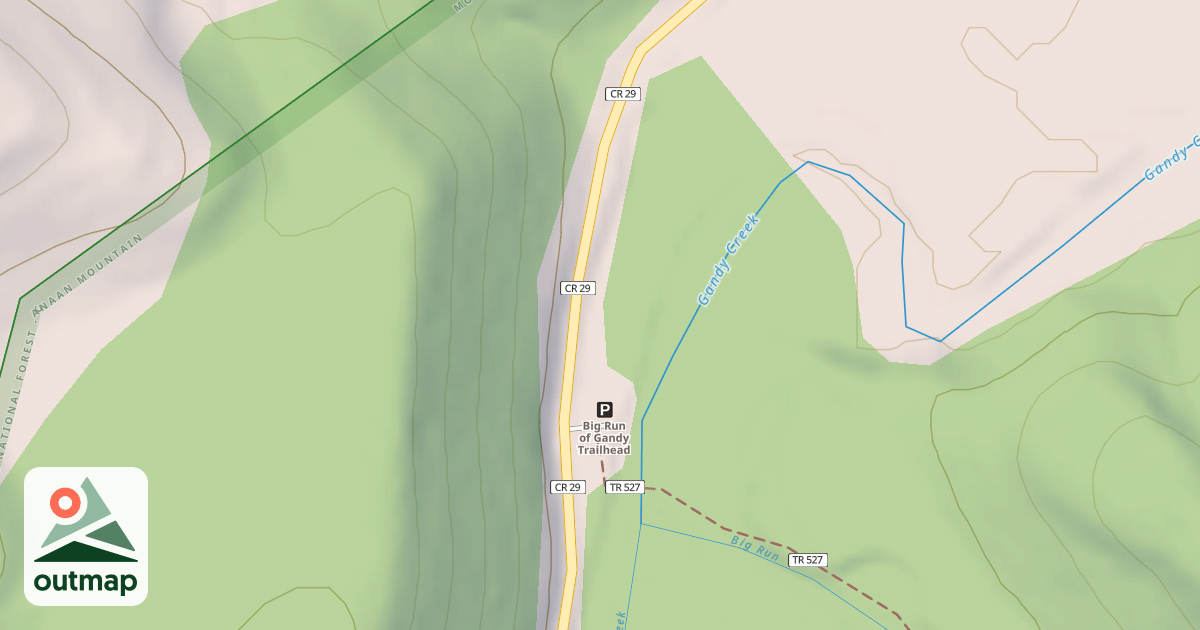 Map of BIG RUN PK. LOT