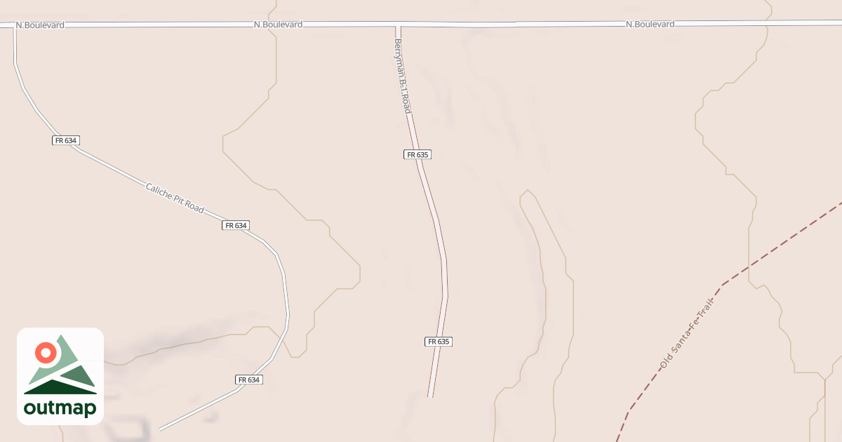 Map of BERRYMAN B-1