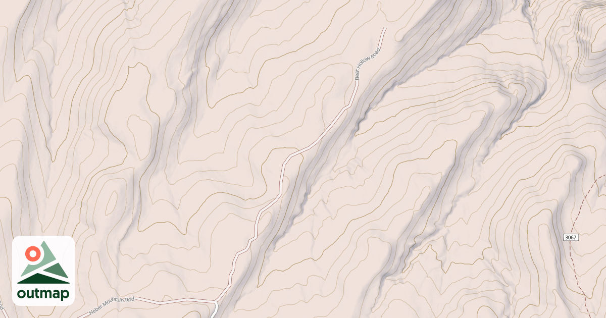 Map of BEAR HOLLOW