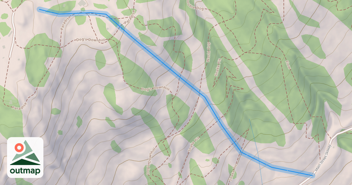 Map of Big Dipper