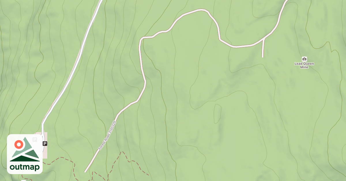 Map of USFS Motor Vehicle Use Map Roads {8BC89E09-2556-41D8-913F-B6CA3791391E}