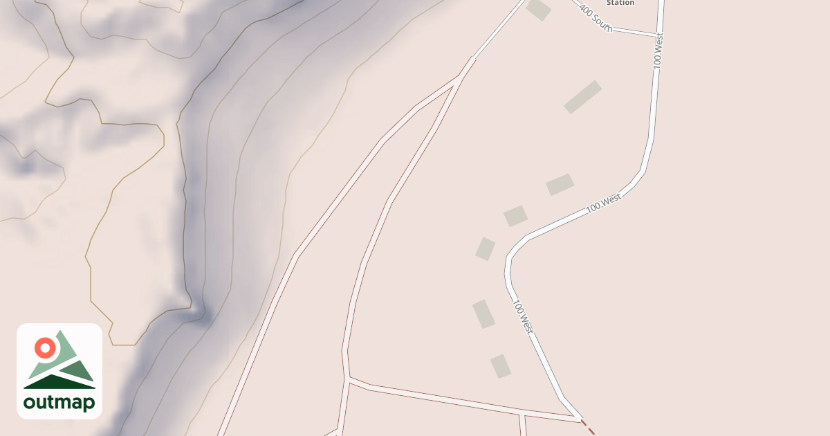Map of BLM National GTLF Public Motorized Roads 23fe8531-a100-425c-9207-362ae64303f3