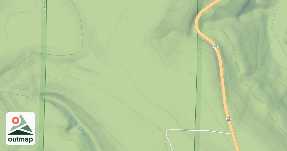 Map of USFS Motor Vehicle Use Map Roads {DA6331A3-09AB-43D4-ADFA-1AEFDFED52B6}