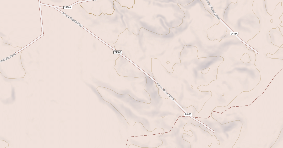 Map preview of NORTH SKI SPUR B
