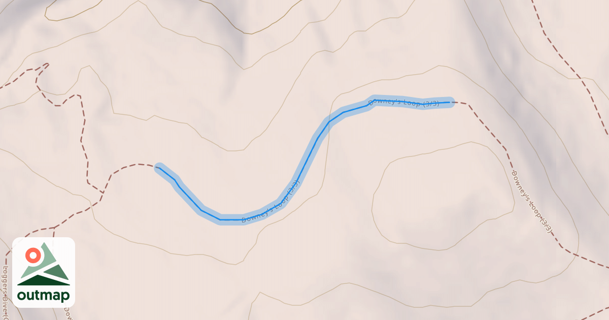 Map of Downey’s Loop (3/3)