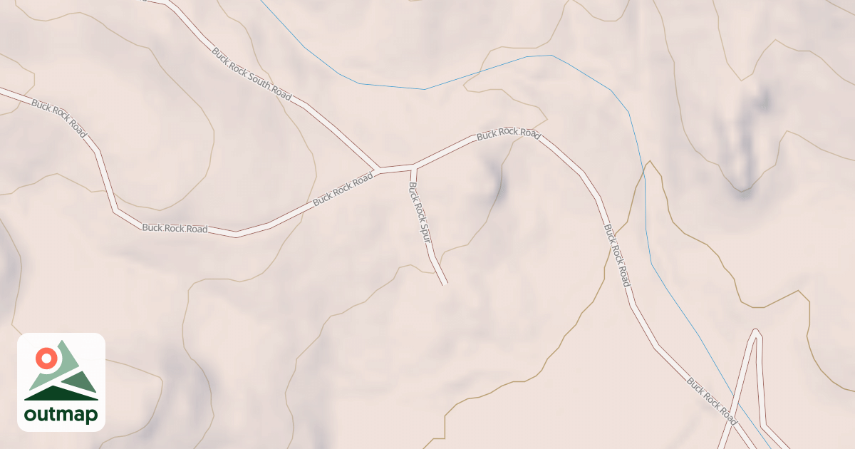 Map of BUCK ROCK