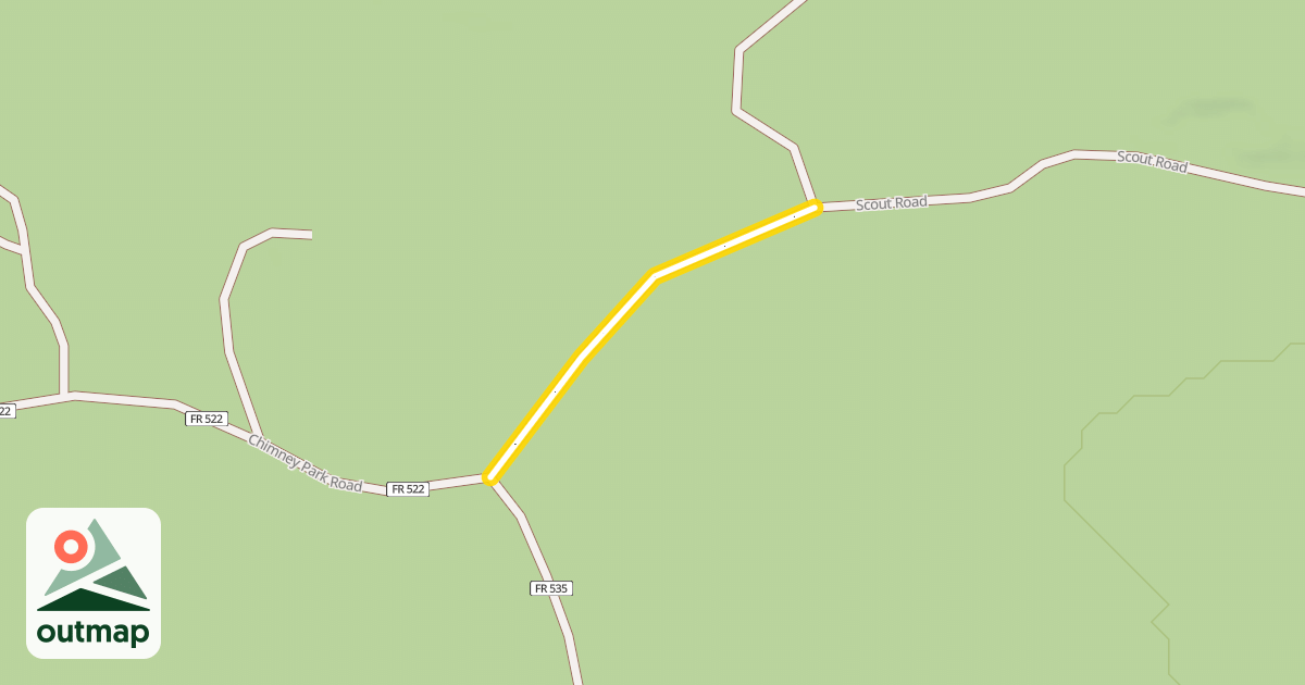 Map of Scout Road