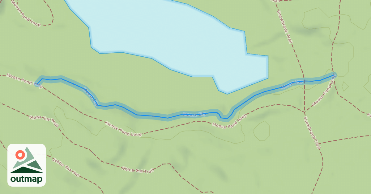 Map of Moose Dip