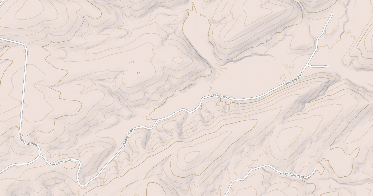Map preview of SULPHUR BRANCH