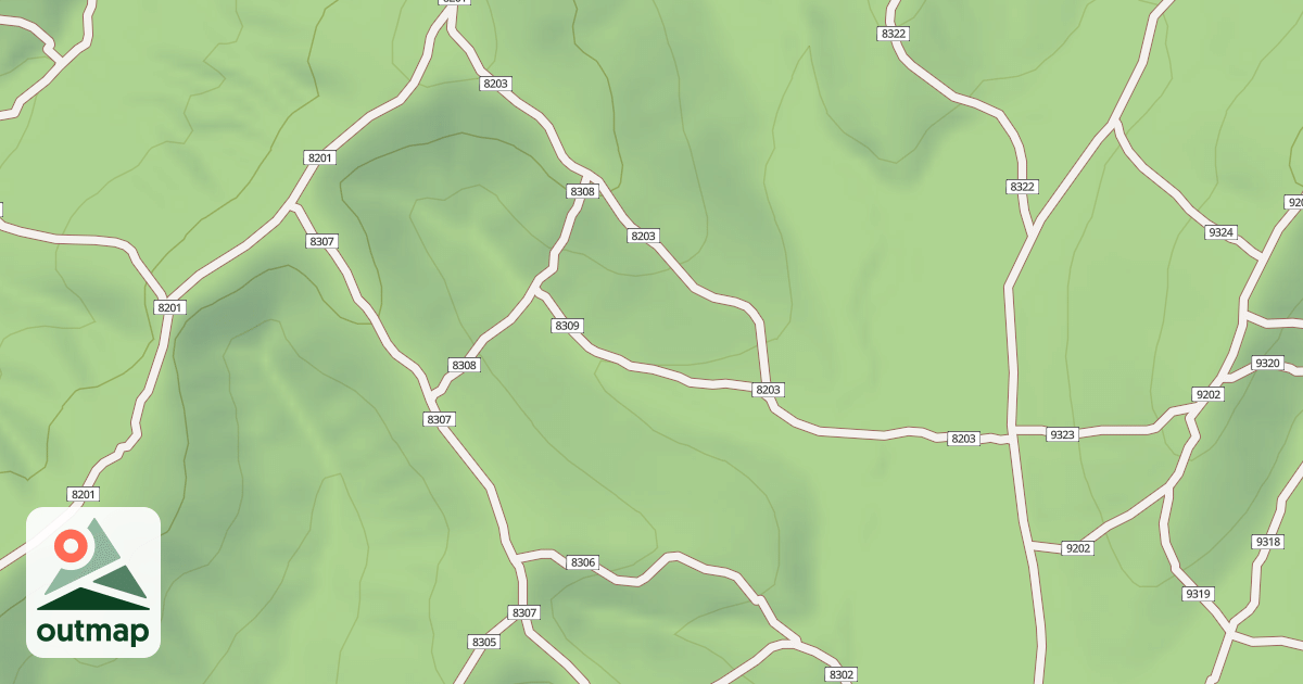 Map of USFS Motor Vehicle Use Map Trails 19489