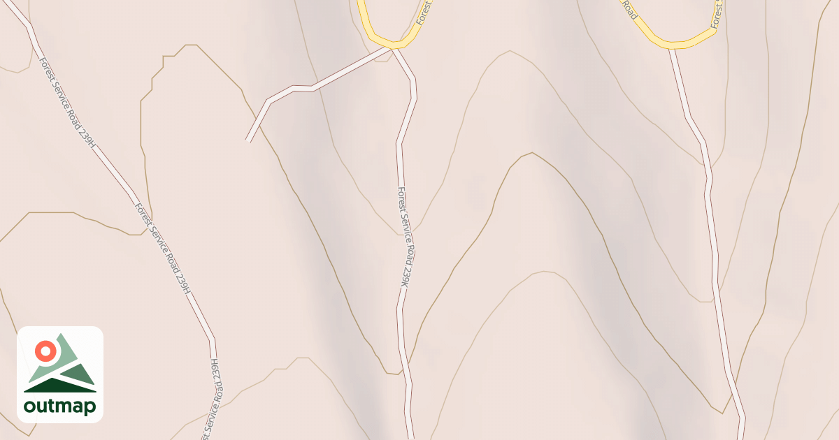 Map of USFS National Forest System Roads {B2958744-38B1-4138-A0FD-390DDE0F7367}