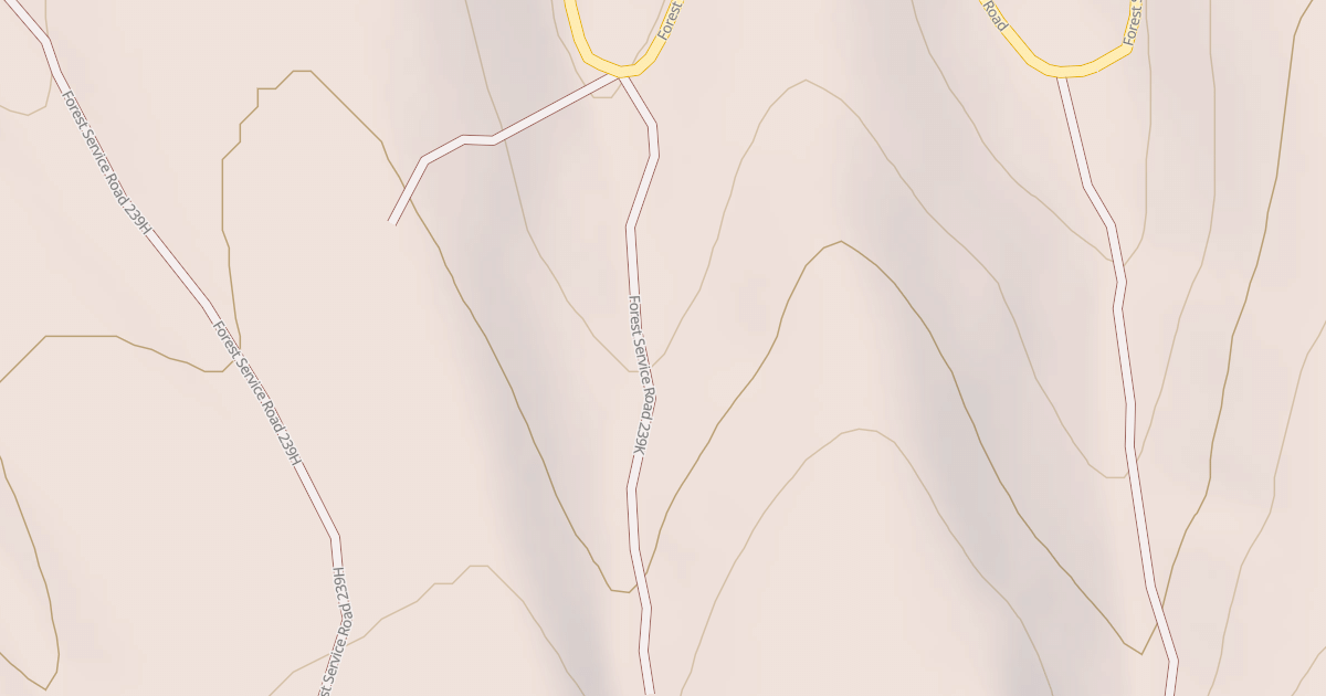 Map preview of USFS National Forest System Roads {B2958744-38B1-4138-A0FD-390DDE0F7367}