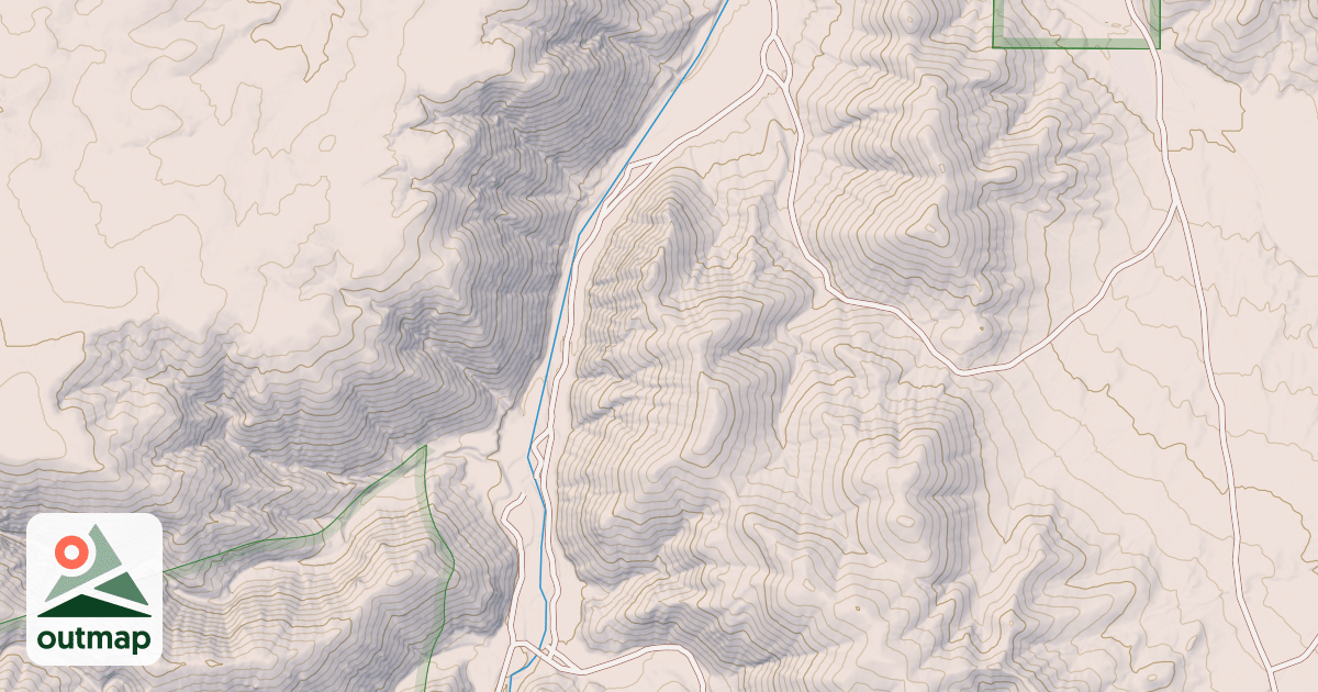 Map of RIVER WAY ROAD