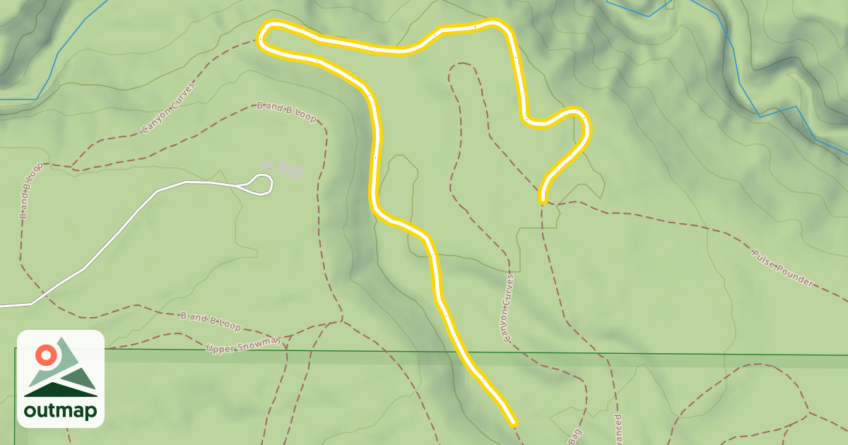 Map of Canyon Curves