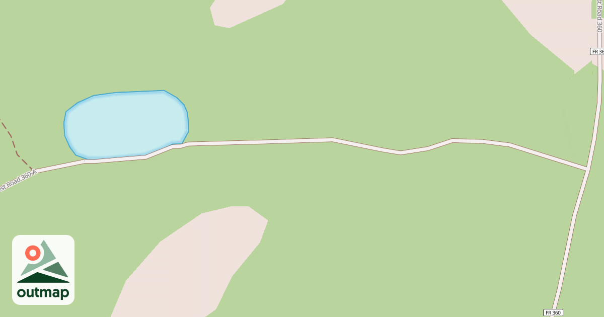 Map of USFS Motor Vehicle Use Map Roads {C10684F8-0671-4782-BA20-2062729F21BA}