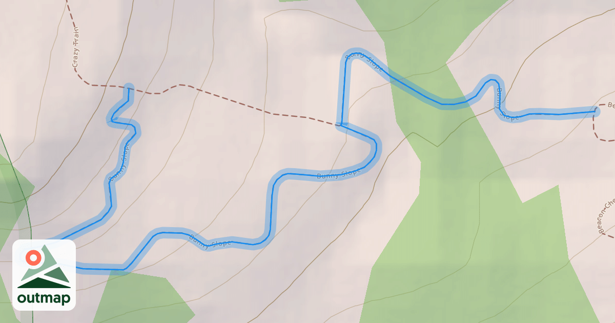 Map of Bunny Slope