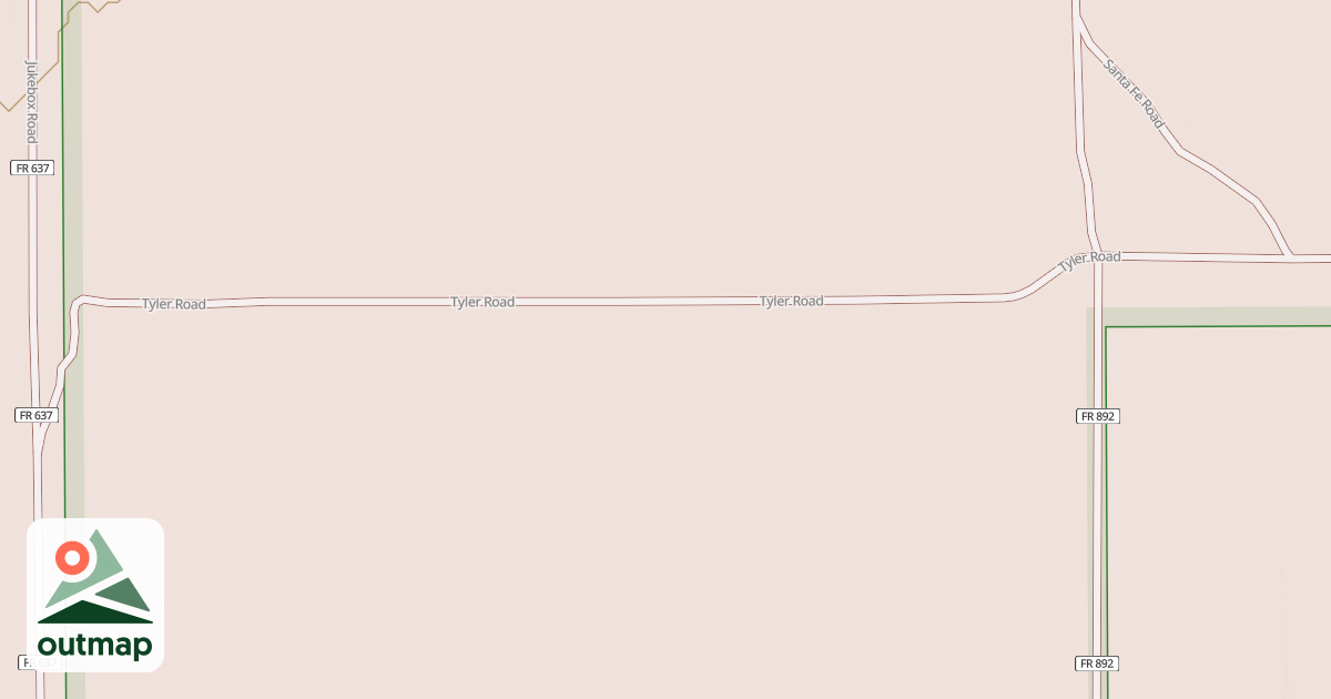 Map of TYLER