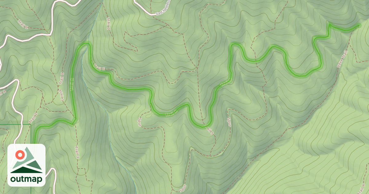 Map of Trail A