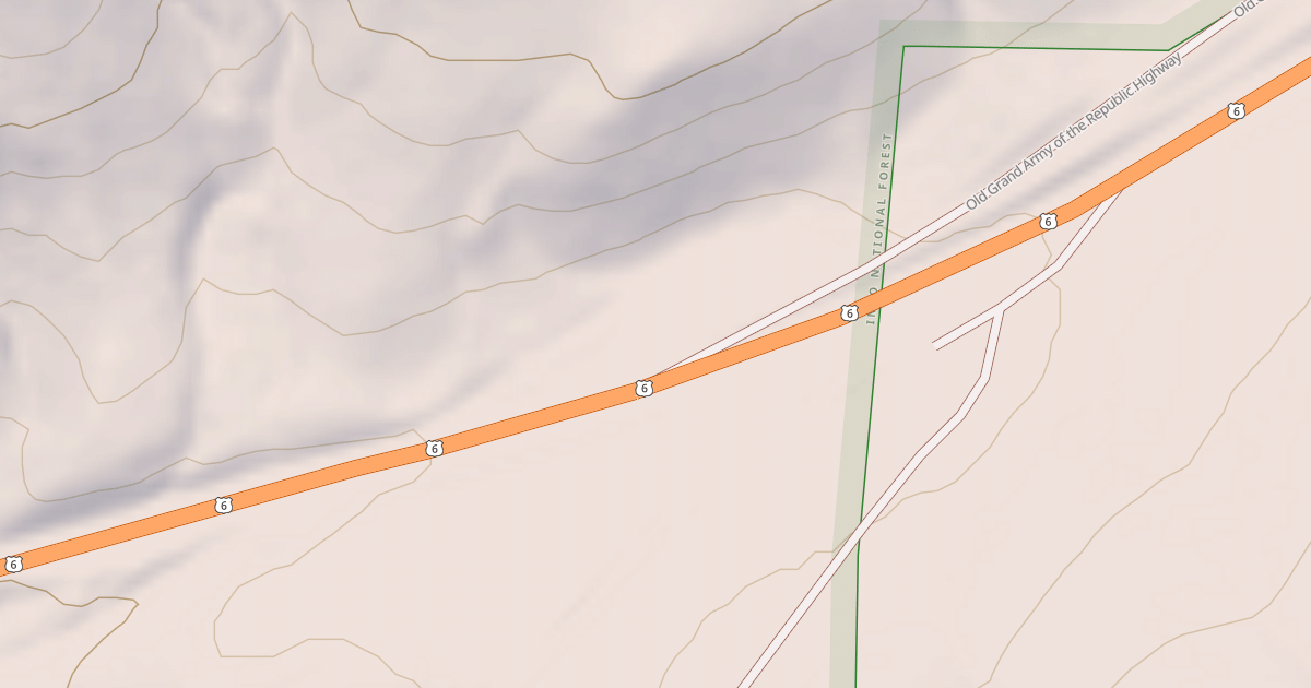 Map preview of USFS Motor Vehicle Use Map Roads {828B68A1-7B3F-43FC-A37C-ED1B27E0BD3B}