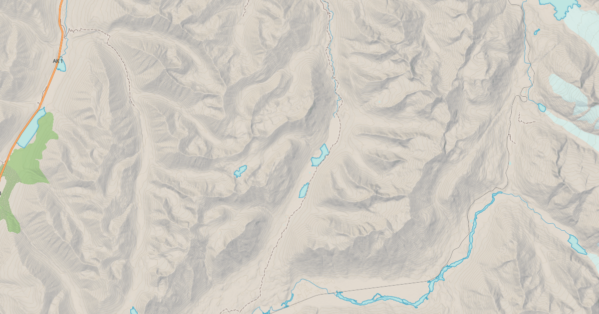 Map preview of Iditarod National Historic Trail