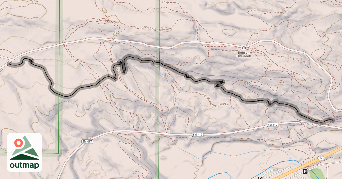 Map of Above Grade