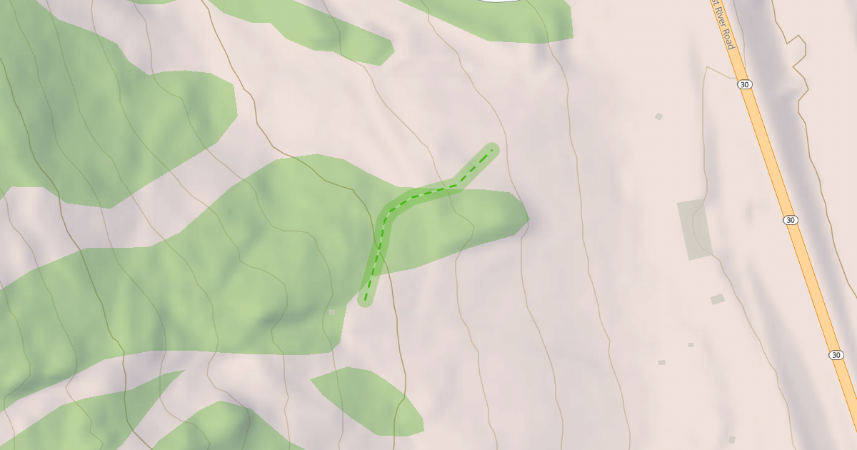 Map preview of Pam's Path