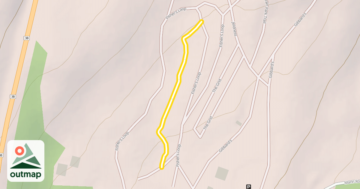 Map of Adventure Trail