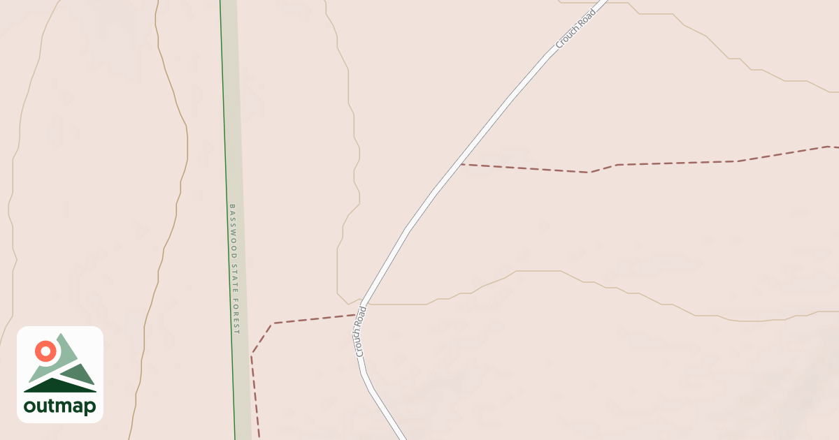 Map of Dr. Crouch Truck Trail