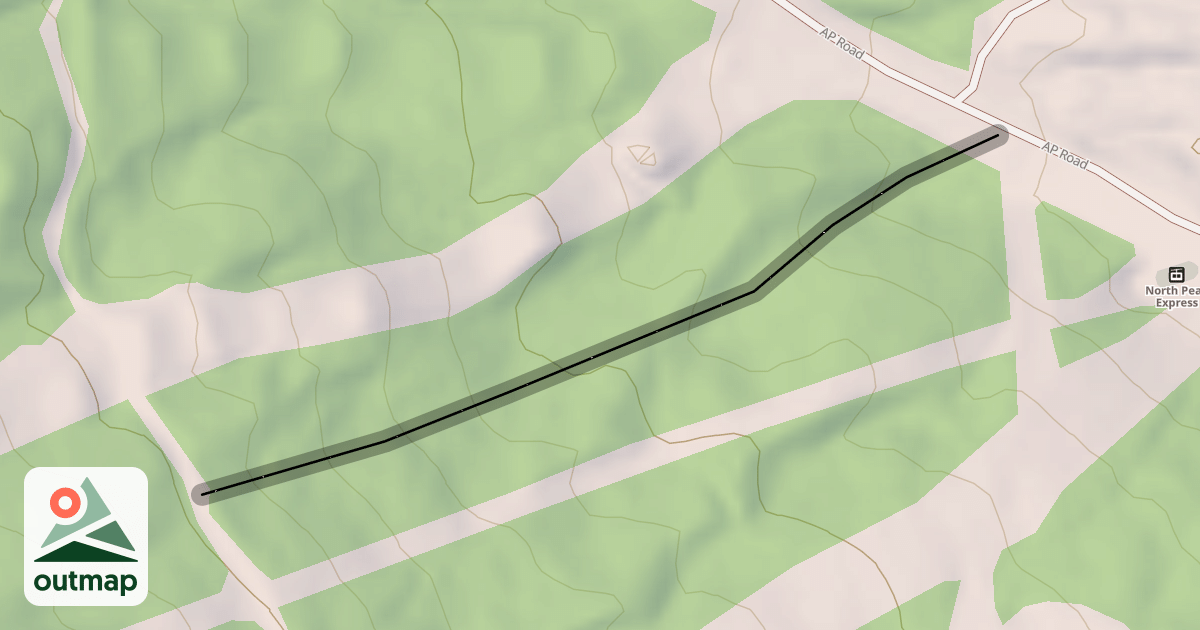Map of Lower North Woods