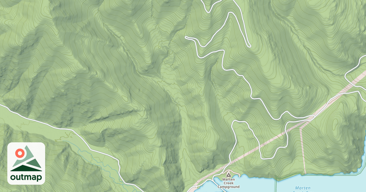 Map of KISMET CREEK