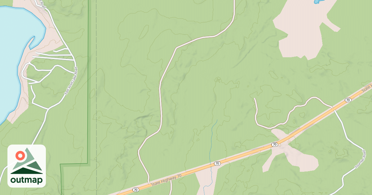 Map of FH 1 SPUR