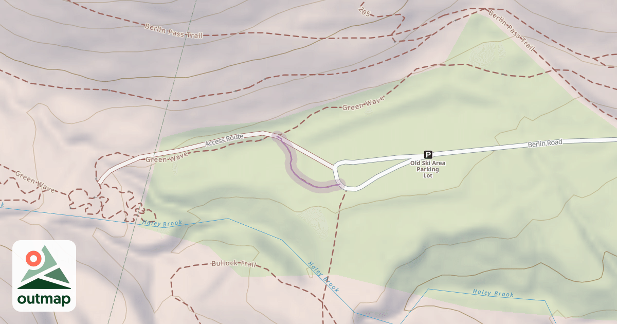 Map of Mountain Highway