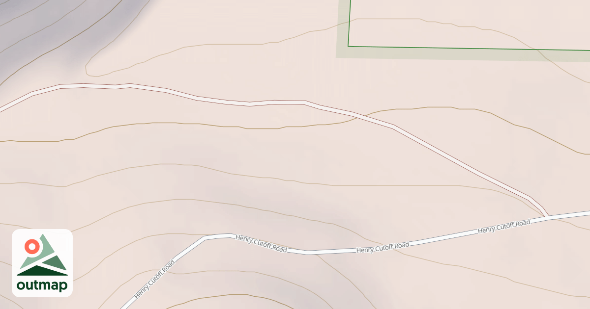 Map of RESERVOIR CANYON