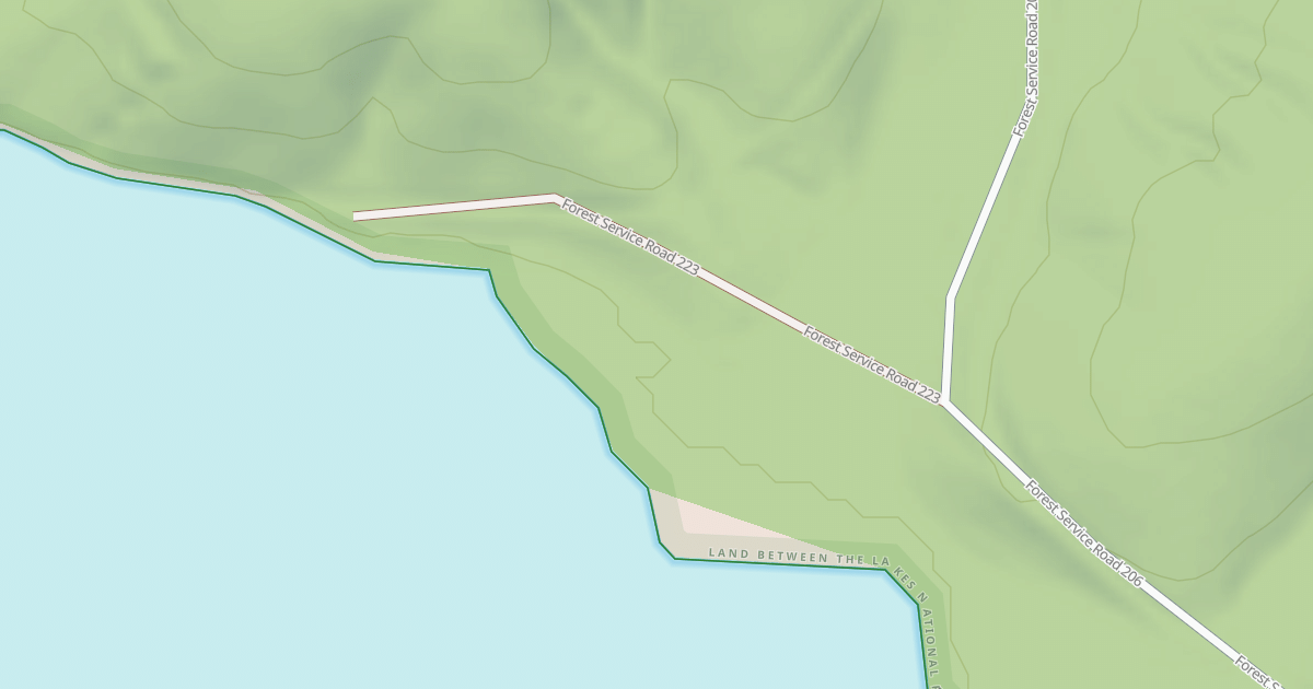 Map preview of PANTHER BAY ROAD