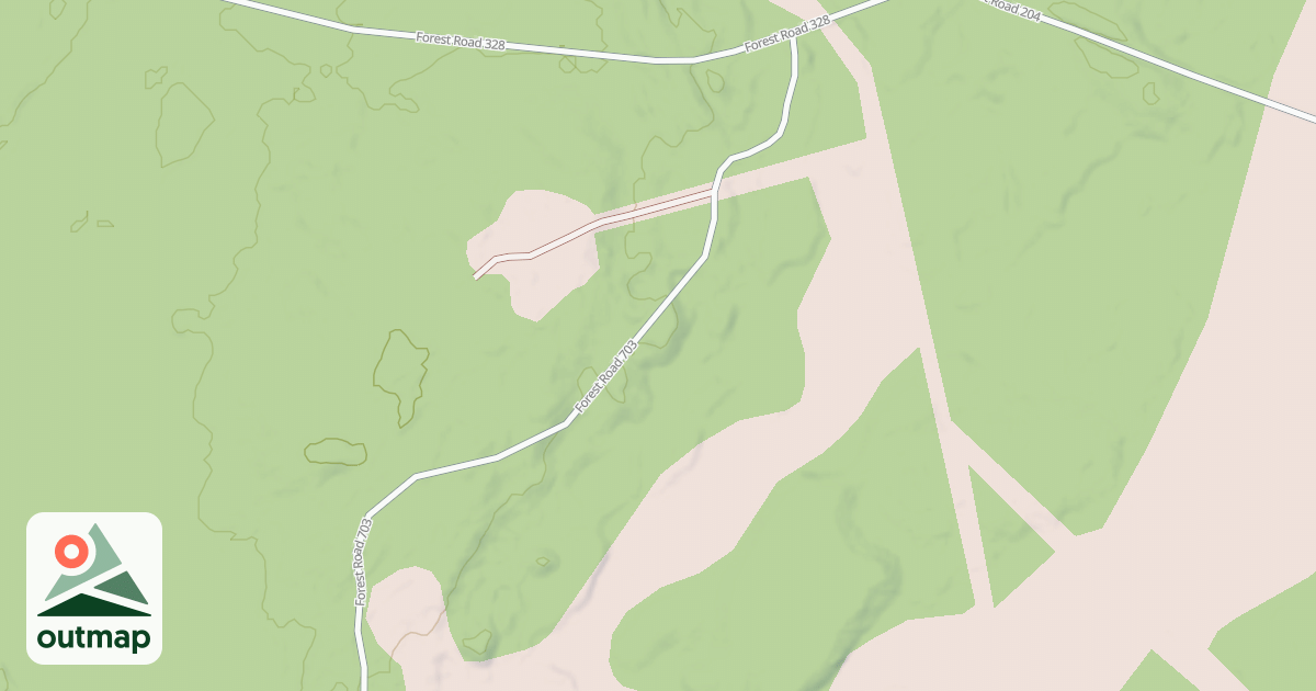Map of FR 703