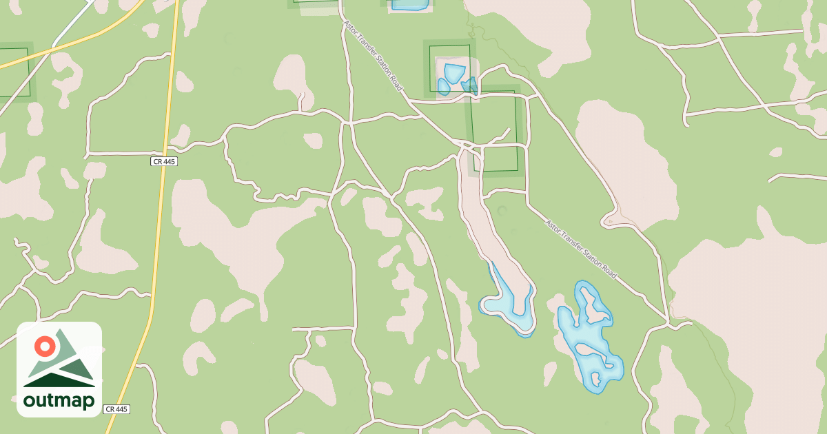 Map of USFS National Forest System Roads {F8DD7DD7-F19A-4A9C-98CB-896062B2FBB3}