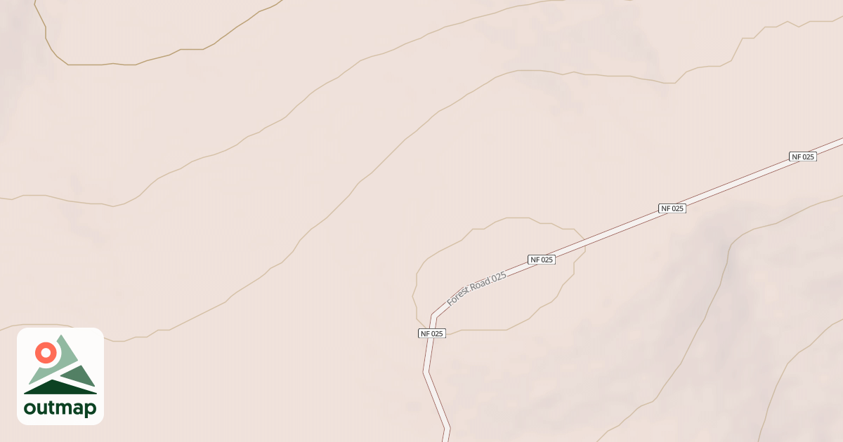 Map of LOWER HORSE PASTURE RIDGE