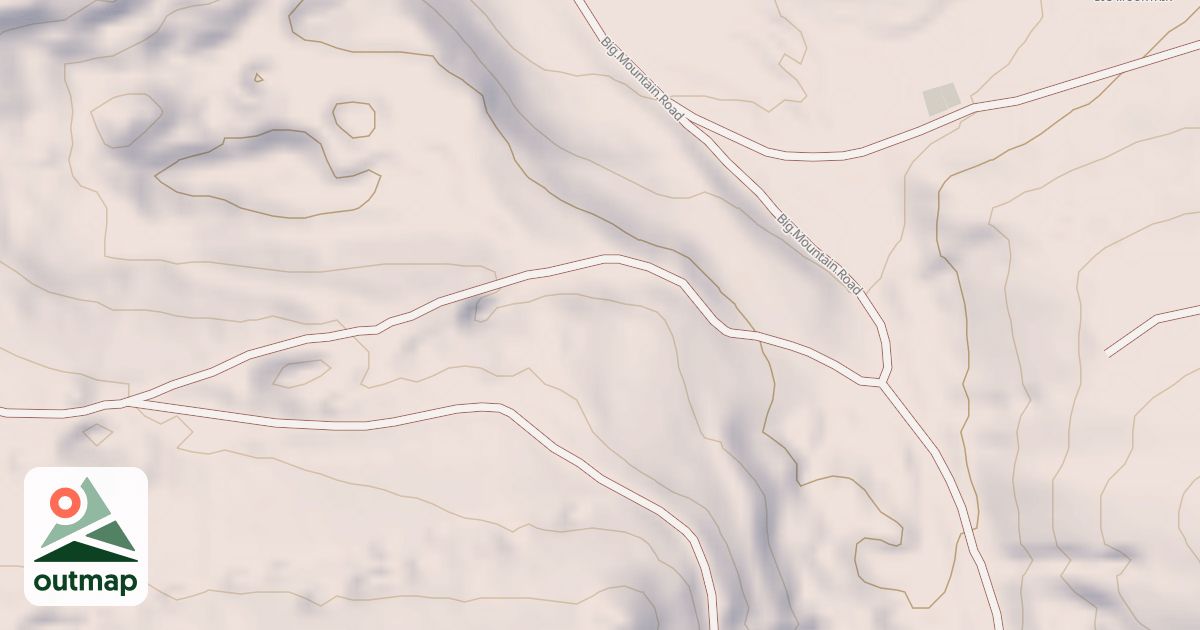 Map of Anthracite Outdoor Adventure Area Trails