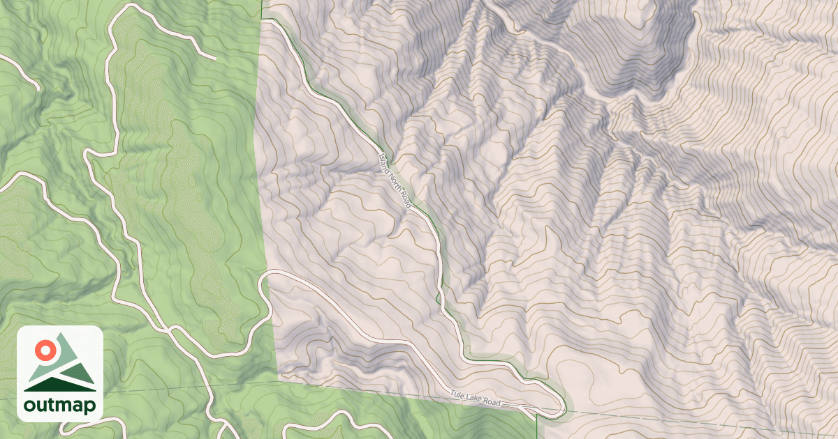 Map of ISLAND NORTH