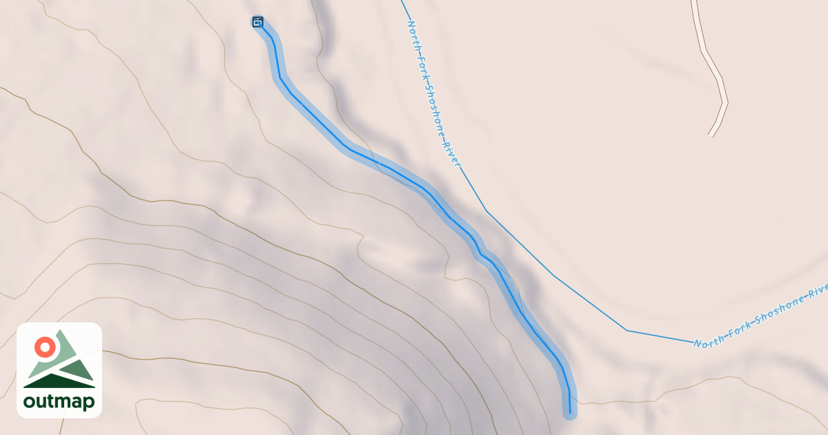 Map of Canfield Traverse