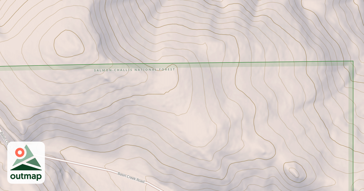 Map of Basin- Blm Cutoff