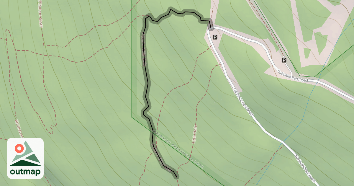 Map of P-Nut's Wild Ride