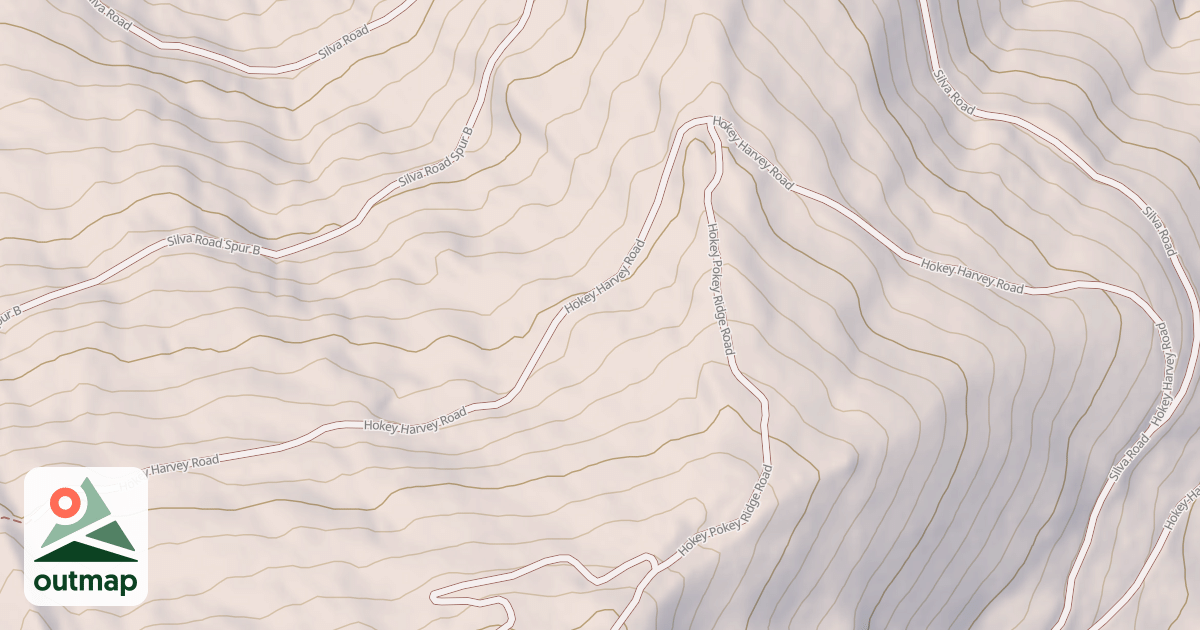 Map of HOKEY HARVEY
