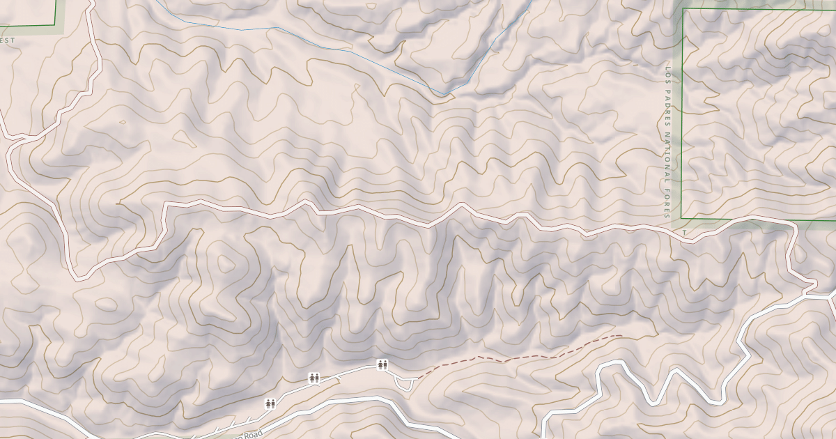 Map preview of USFS Motor Vehicle Use Map Trails 7031