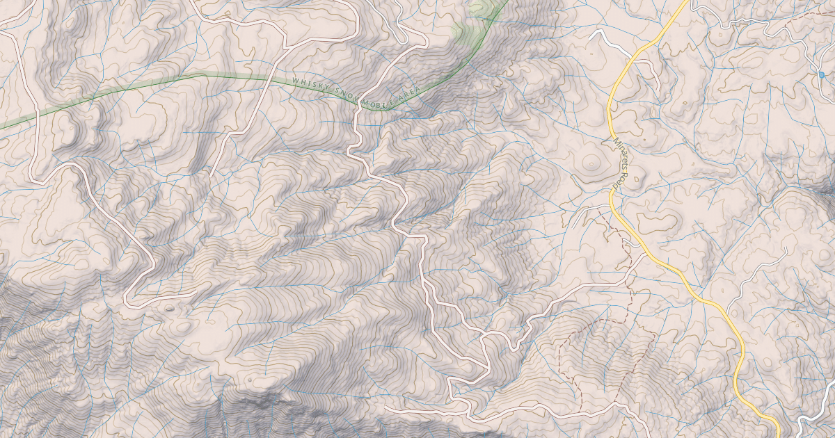 Map preview of CLEARWATER CREEK