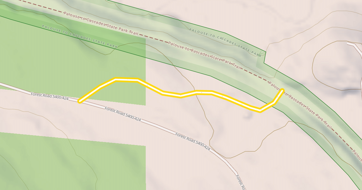 Map preview of Three Dog Cutoff