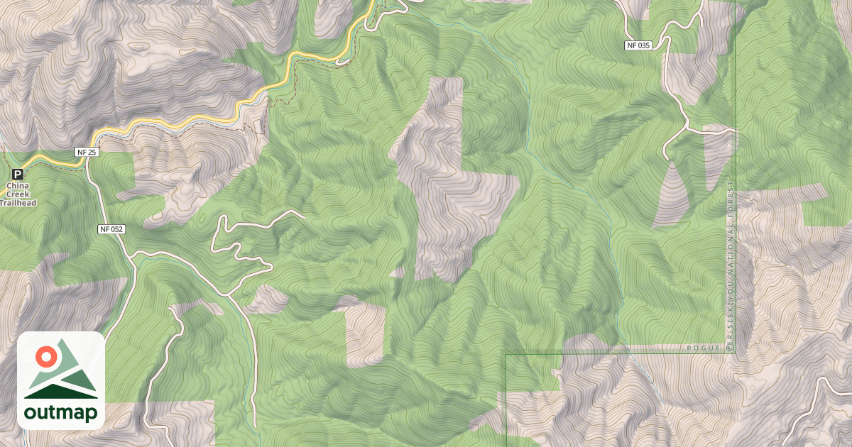 Map of Minnow Creek